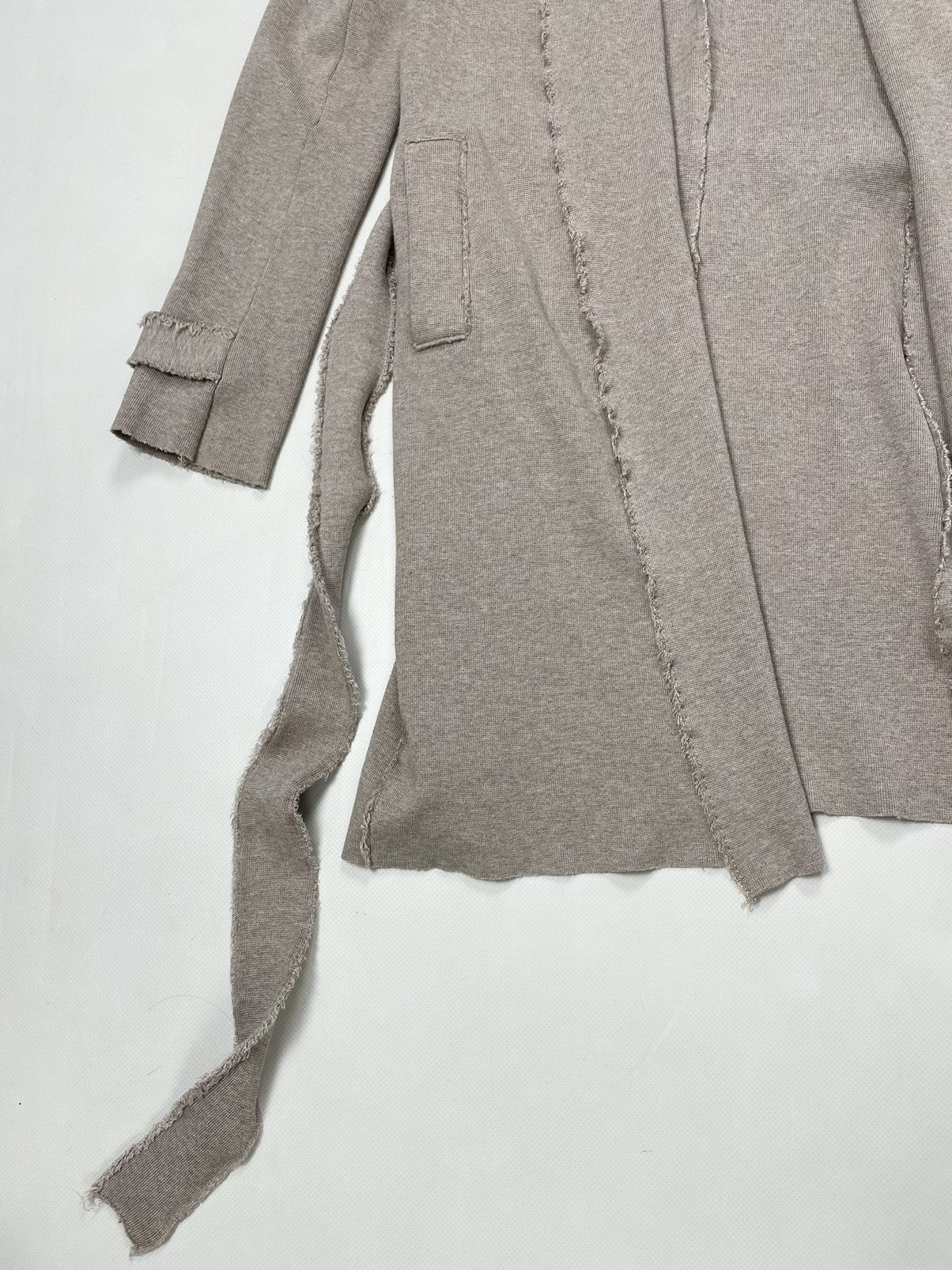 Harris Wharf London Harris Wharf London 🐚 disstressed y2k avandgarde coat Size S / US 4 / IT 40 - 7 Thumbnail