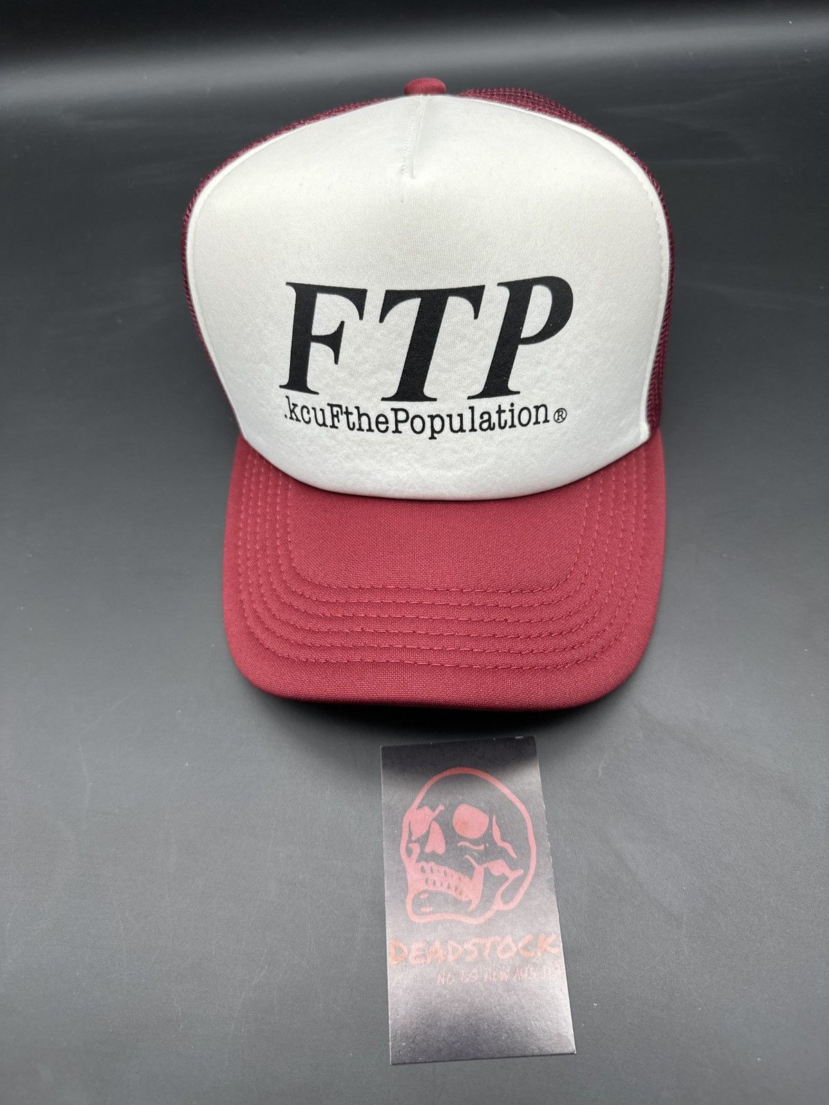 Fuck The Population FTP Kcuf Hat Size ONE SIZE - 1 Thumbnail