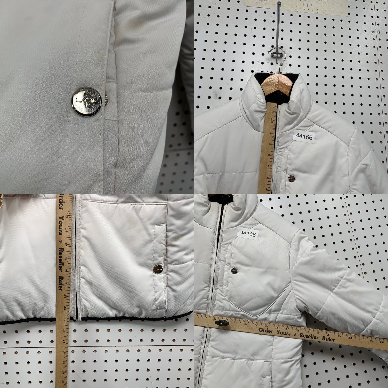 Ralph Lauren Lauren Ralph Lauren Jacket Women Small White Reversible Puffer Size S / US 4 / IT 40 - 8 Thumbnail