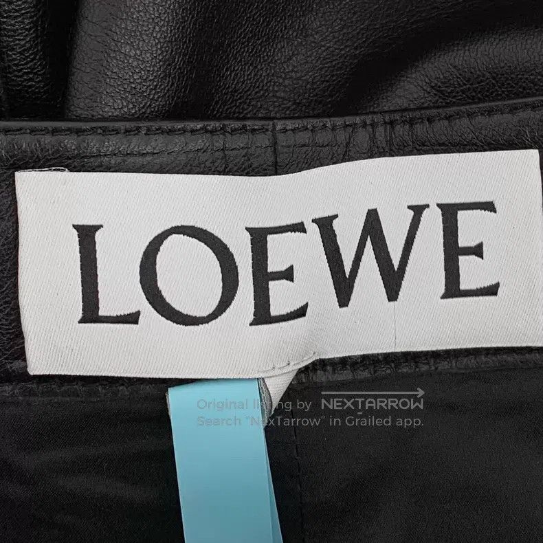 Loewe Loewe Black Casual Leather Long Pants Size 25" / US 0 / IT 36 - 5 Thumbnail