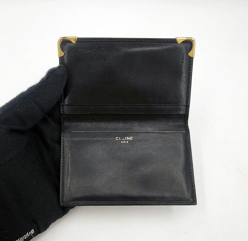 Celine authentic CELINE vintage leather card holder Size ONE SIZE - 3 Thumbnail