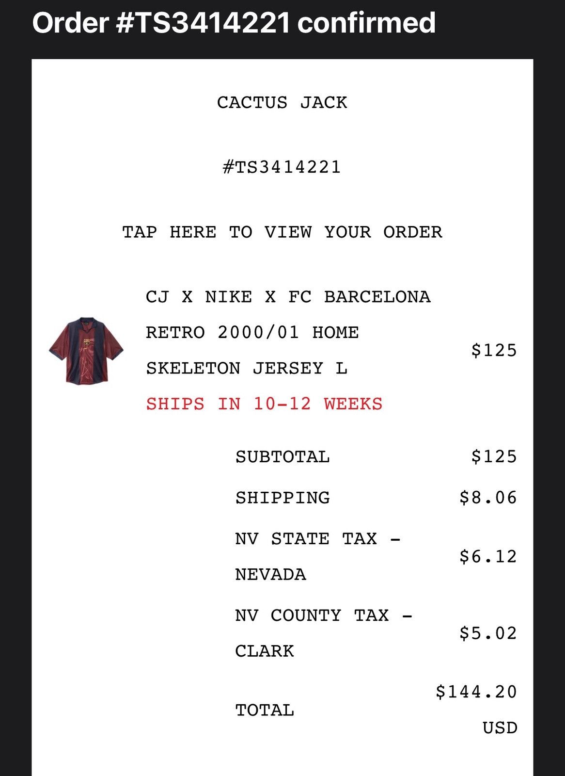 Raspberry Hills Casa Goalie Jersey
