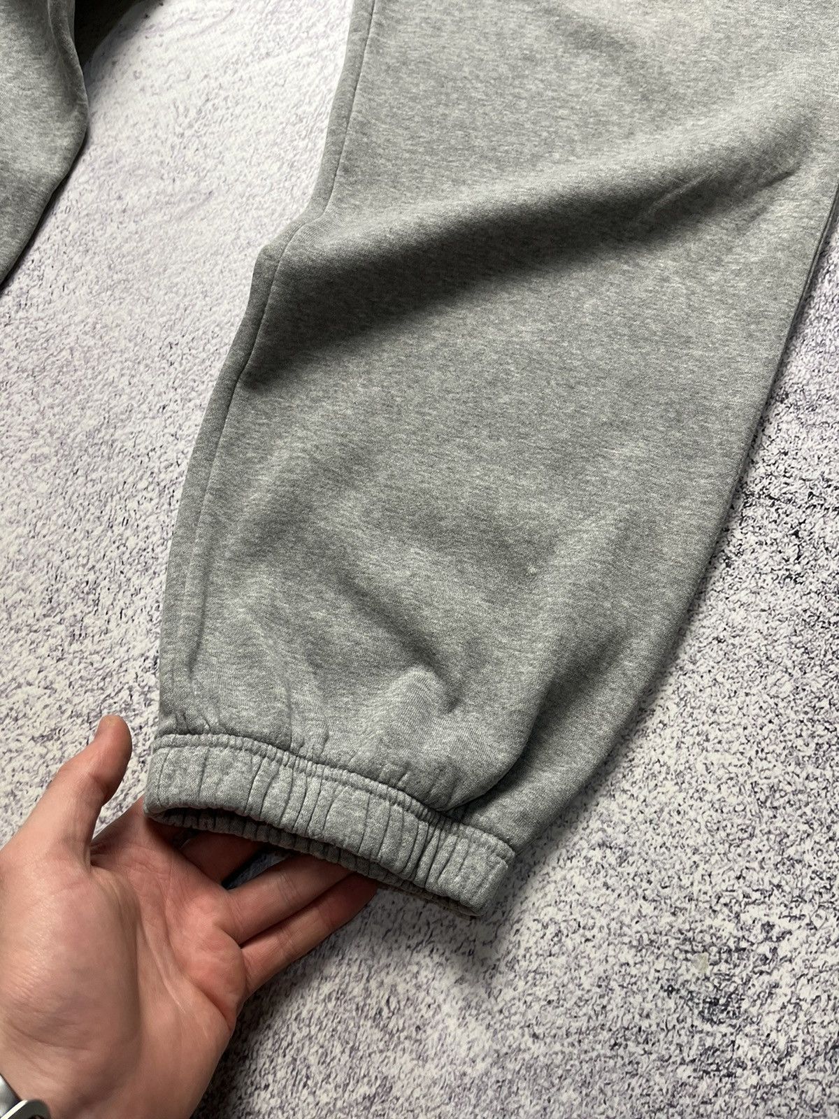 Nike × Vintage Vintage Nike Baggy Track Grey Pants Y2K Size US 32 / EU 48 - 12 Thumbnail
