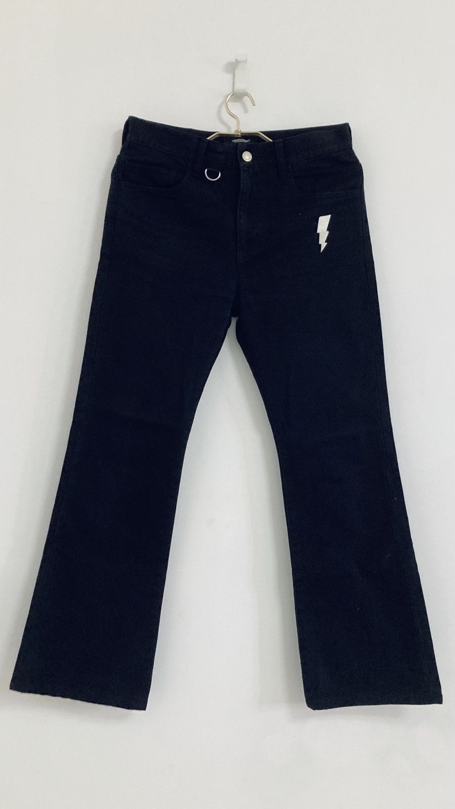 Undercover UNDERCOVER 19SS THE NEW WARRIORS RUNWAY PIECE FLARED JEANS Size US 28 / EU 44 - 4 Thumbnail