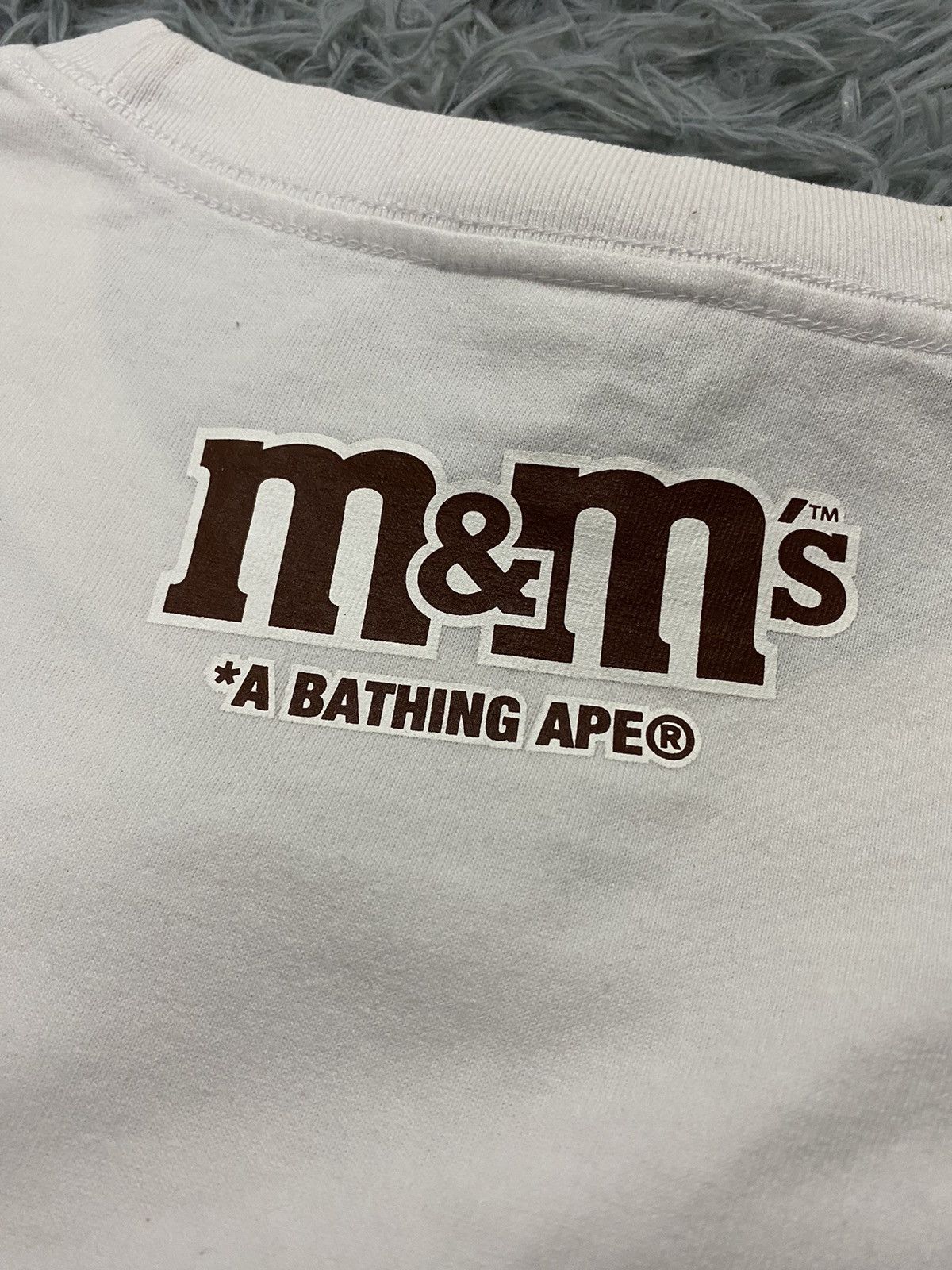 Bape Bape X M&M College Tee Size US XL / EU 56 / 4 - 4 Thumbnail