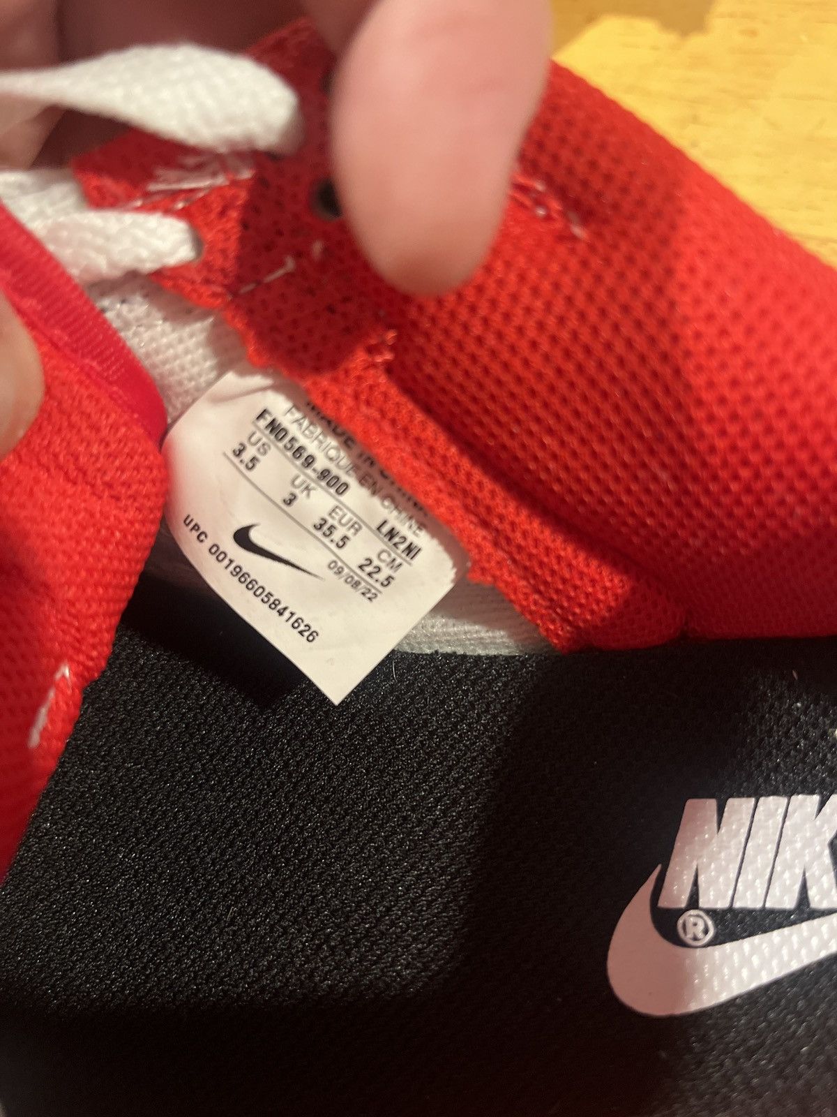 Nike Nike ID: Nike Dunk low (Reverse Panda) Size US 5 / IT 35 - 14 Thumbnail
