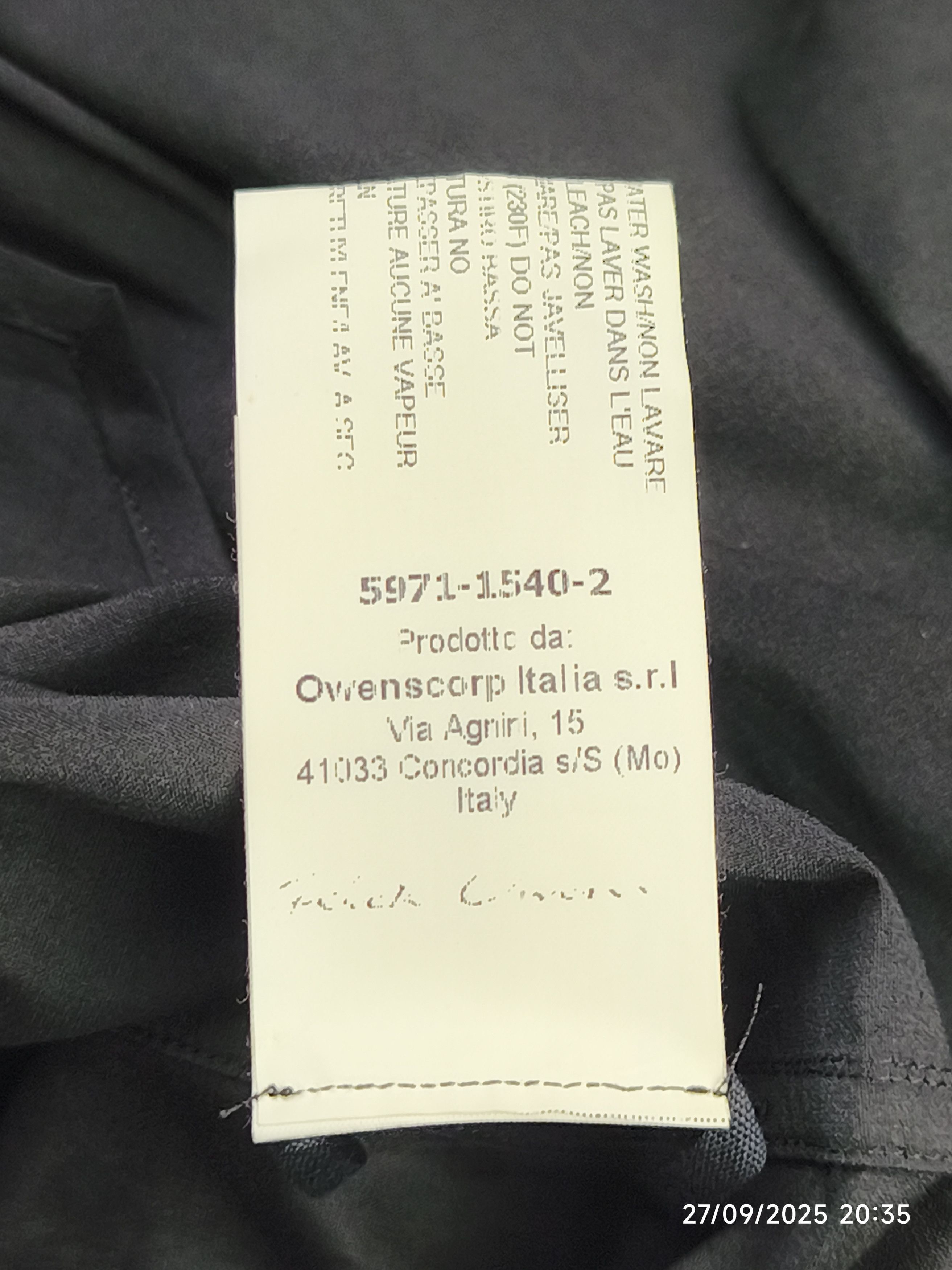 Rick Owens Rick owens mainline cyclops S/S 16 highneck silk shirt Size US M / EU 48-50 / 2 - 18 Thumbnail