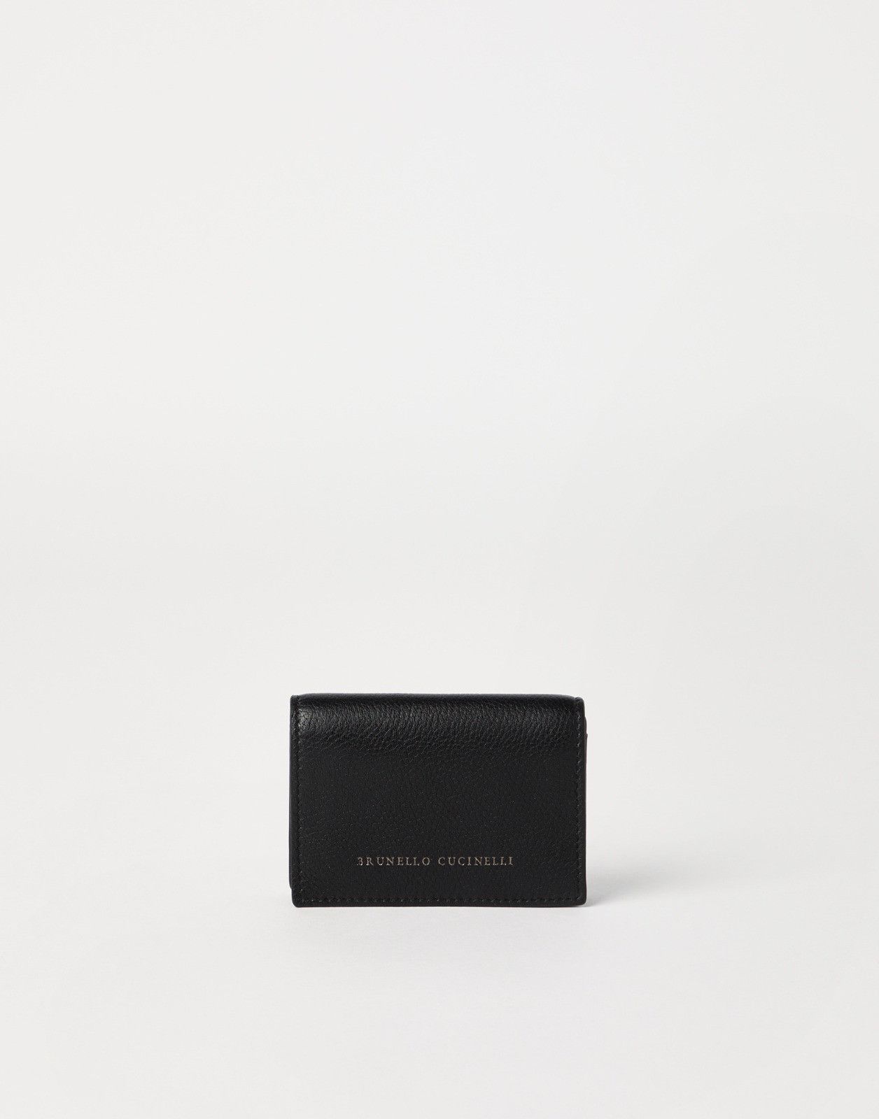 Brunello Cucinelli o1la1rc1a0326 Size: OS / Leather Wallet in Black Size ONE SIZE - 3 Thumbnail
