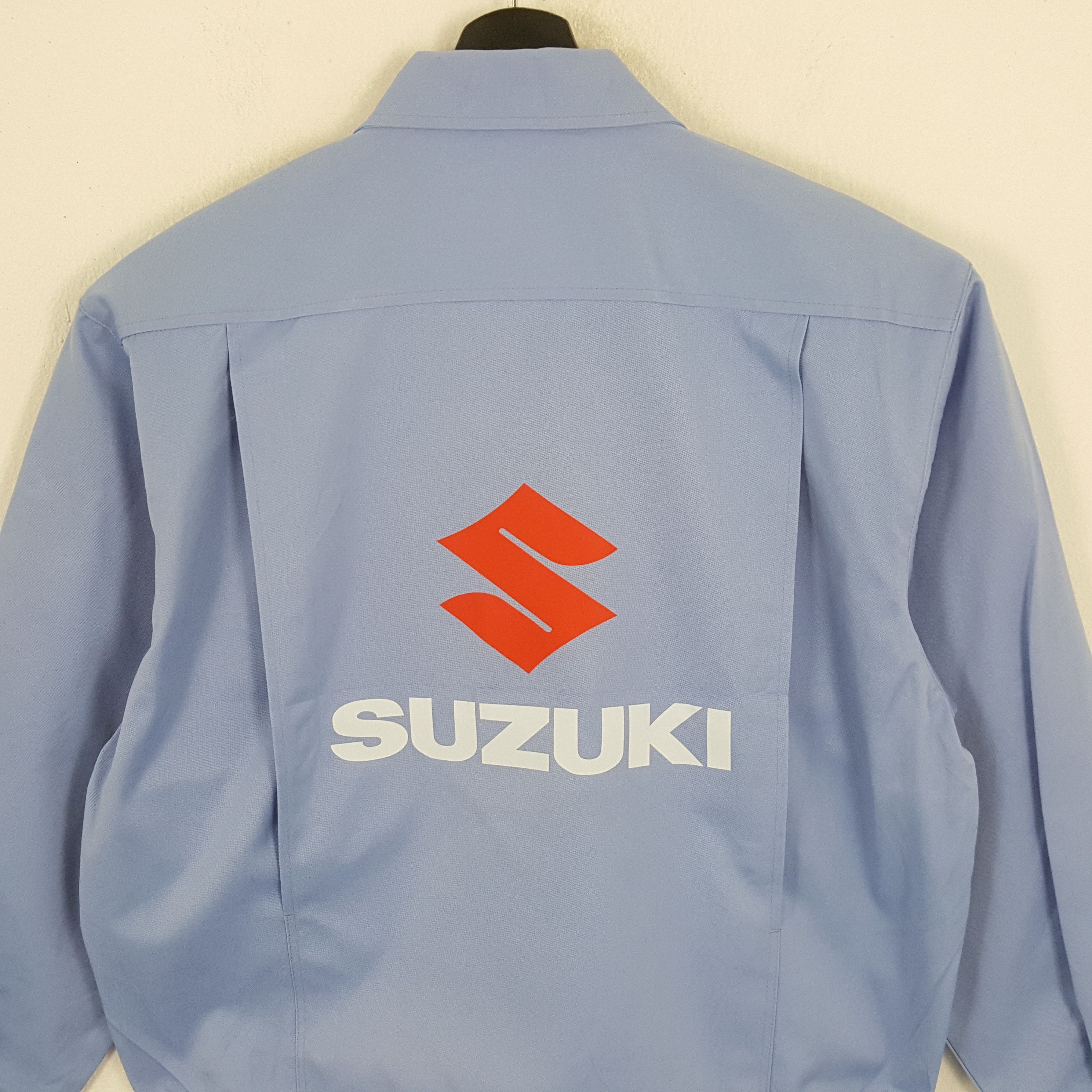 Japanese Brand × Vintage SUZUKI Japanese Motorcycle Brand Custom Art Jacket Size US L / EU 52-54 / 3 - 2 Thumbnail