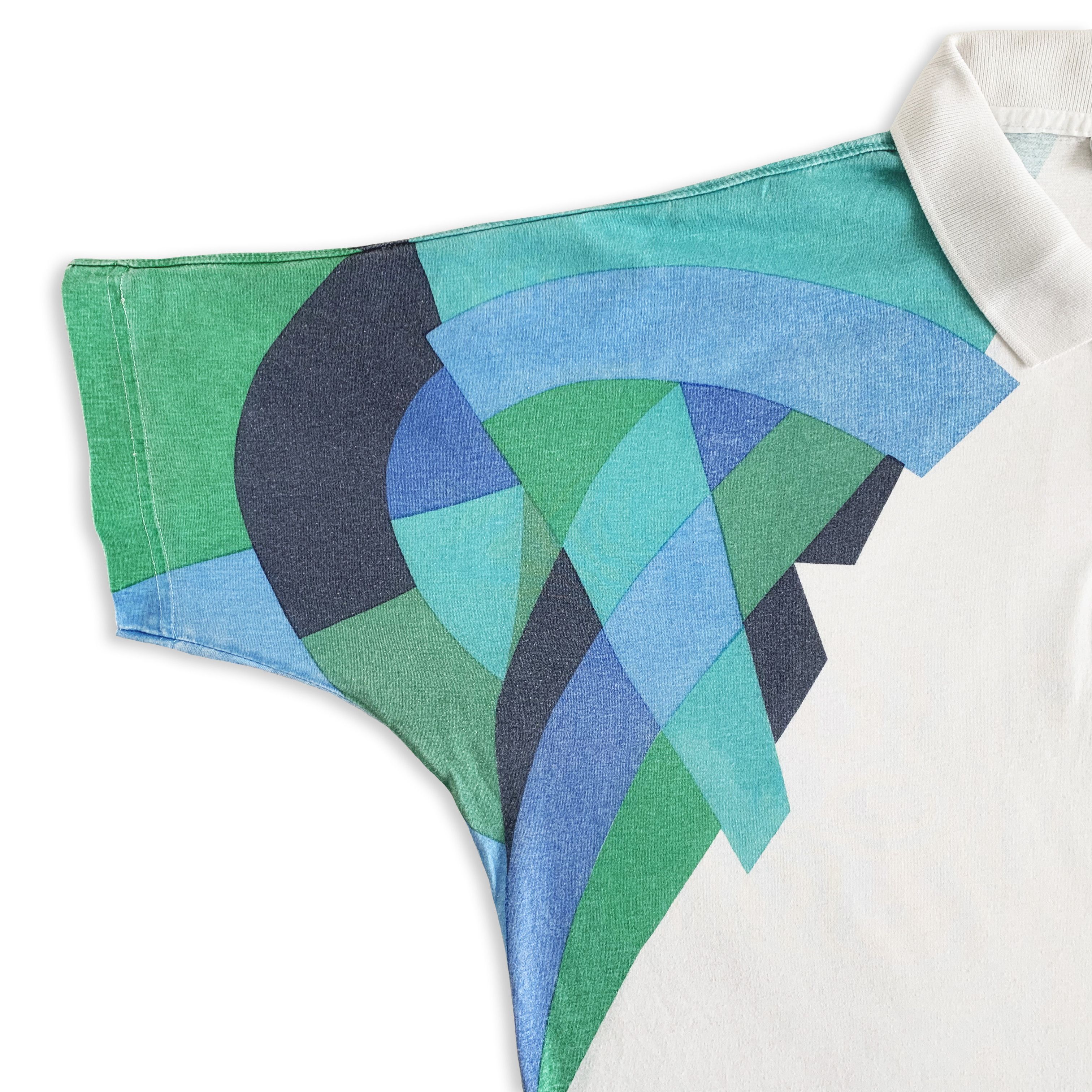 Sergio Tacchini Vintage 80s 90s SERGIO TACCHINI Polo Shirt Tennis Italy M Size US M / EU 48-50 / 2 - 6 Thumbnail