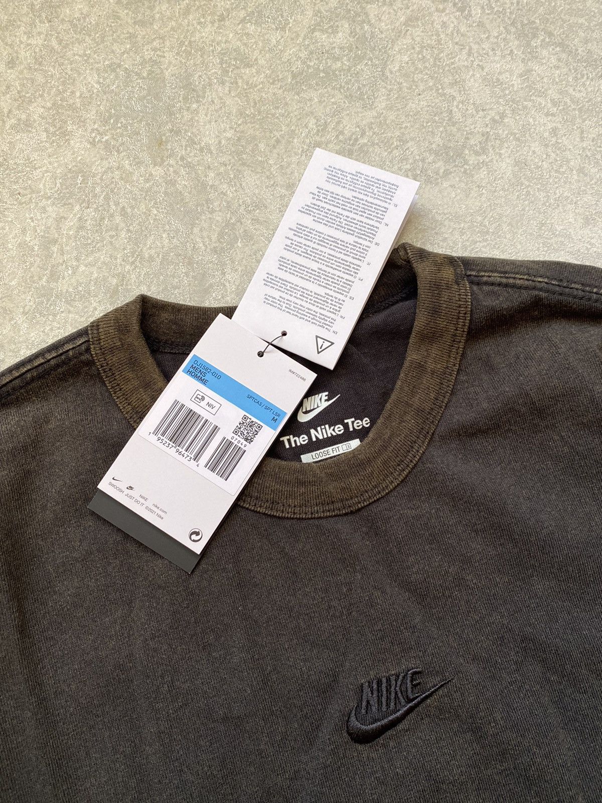 Nike Nike Center Swoosh “Faded” Long Sleeve Size US M / EU 48-50 / 2 - 5 Thumbnail