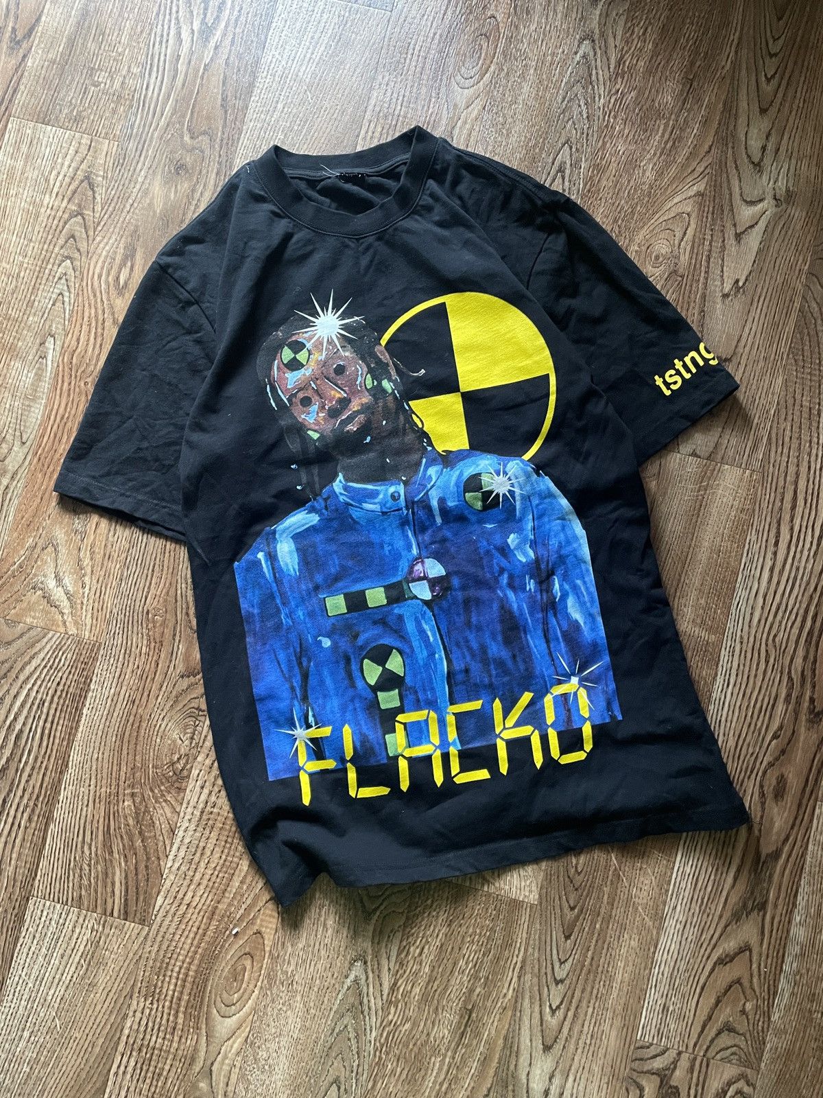 Other ASAP Rocky Flacko Crash Test Vlone T Shirt Rare A$AP Rap Tee Size US XL / EU 56 / 4 - 2 Thumbnail