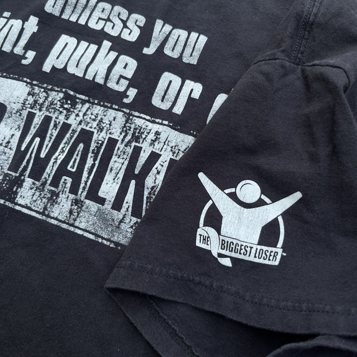 Hanes × Vintage Vintage Y2K NBC BIGGEST LOSER Promo Shirt Size US XL / EU 56 / 4 - 3 Thumbnail