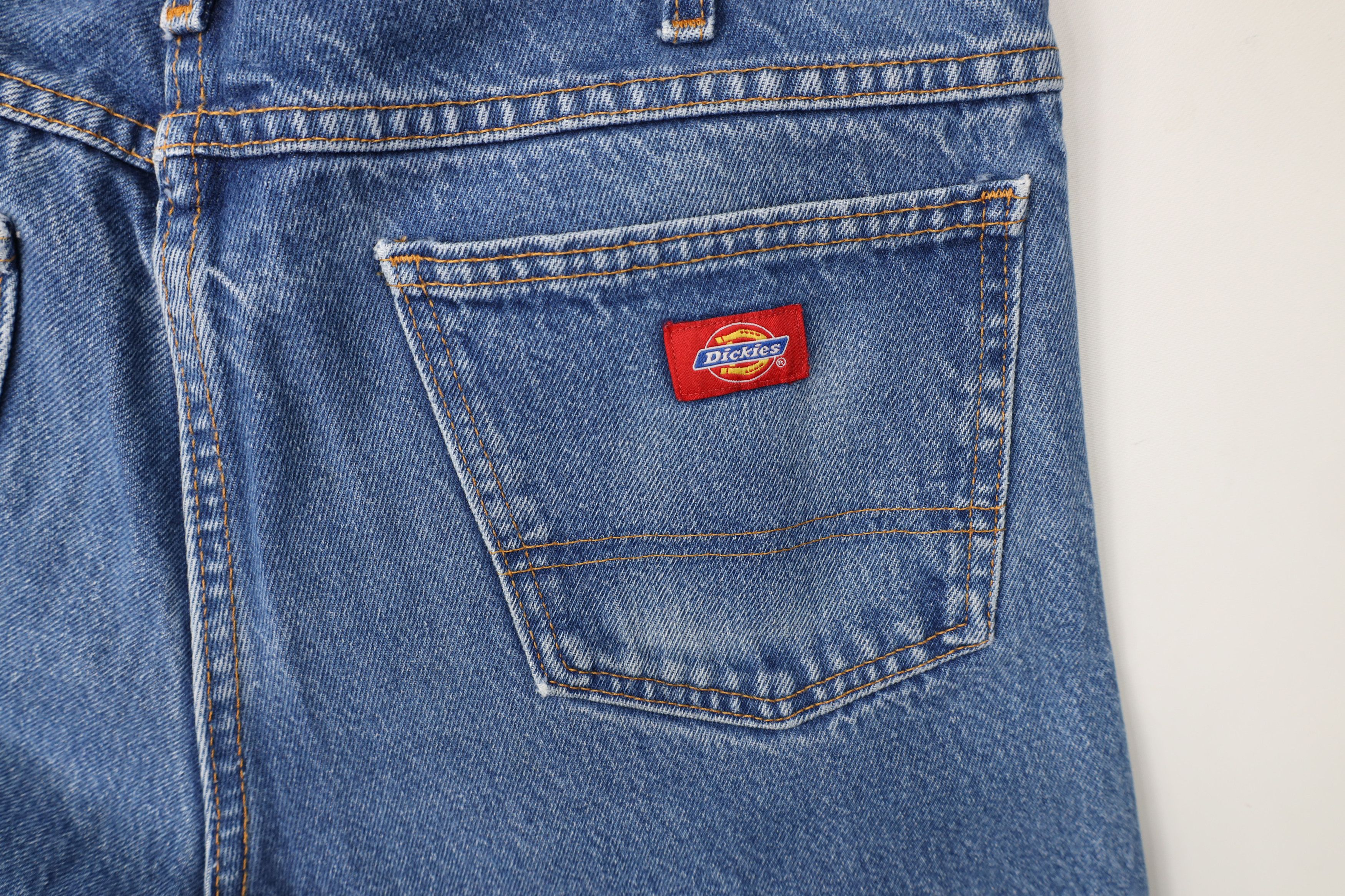 Dickies × Vintage Vintage Y2K Dickies Regular Fit Denim Jeans Blue Cotton Size US 36 / EU 52 - 14 Thumbnail