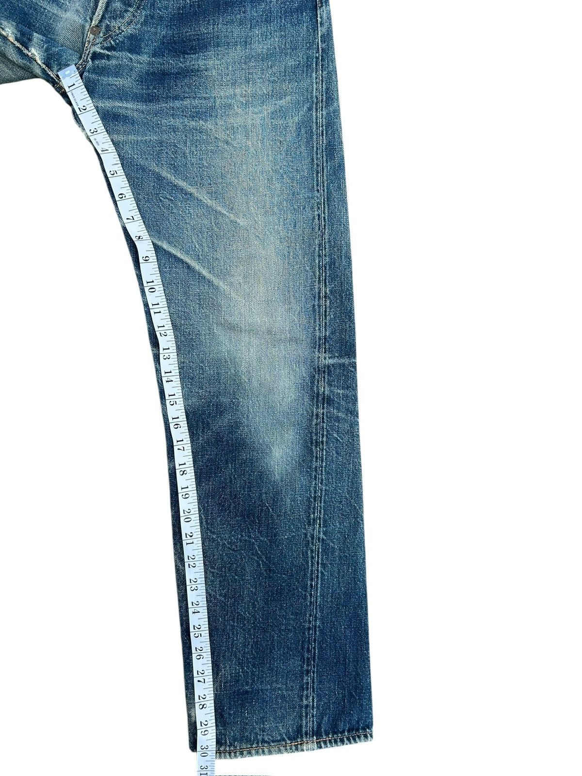 Kapital Vintage Evisu Selvedge No1 Special Distressed Denim Jeans Size US 28 / EU 44 - 19 Thumbnail