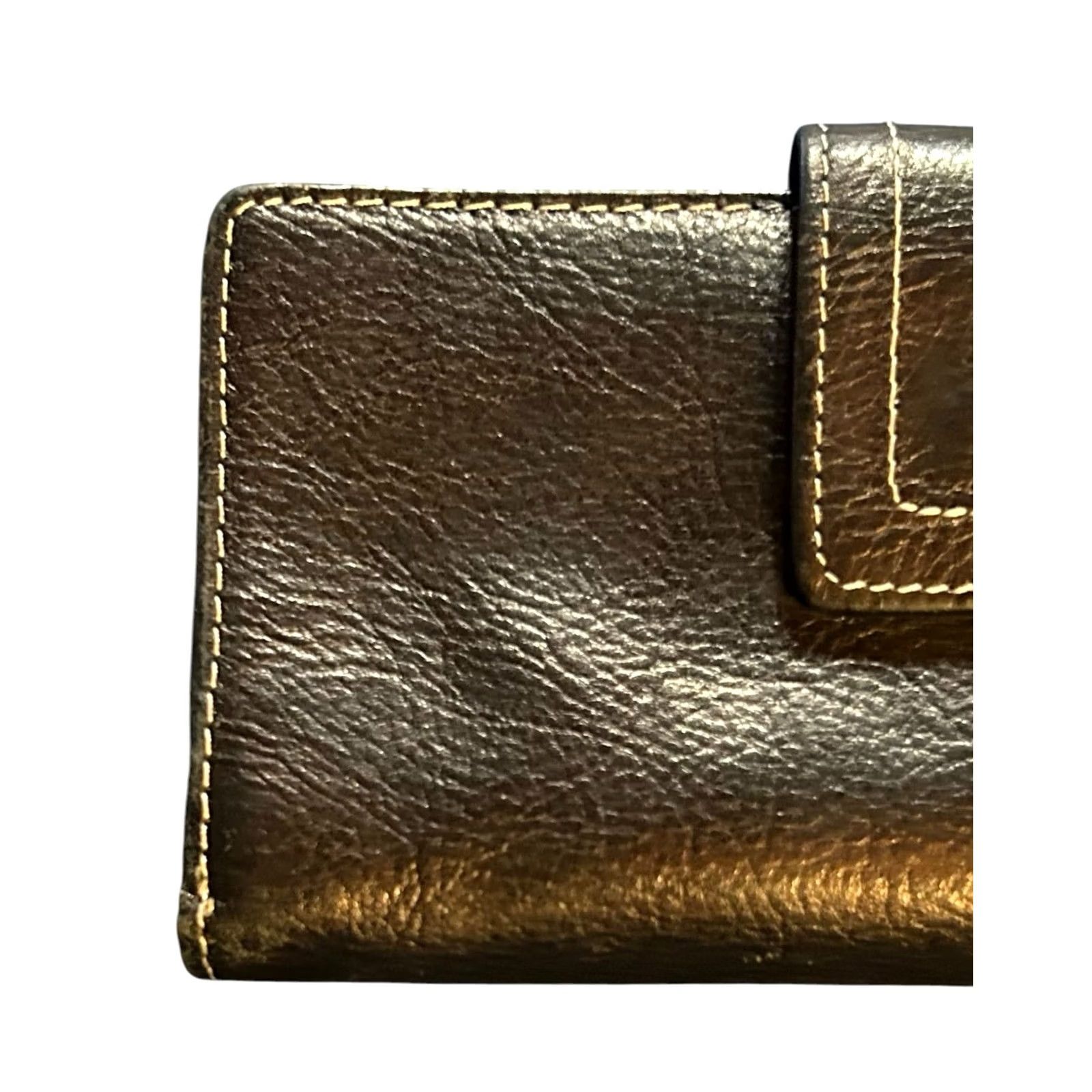 Fossil VINTAGE Fossil Wallet Long Live Vintage Black Leather Arkansas Razorbacks Bifold Women's Wallet Zip-Around Logo City Credit Card Folding Size ONE SIZE - 3 Thumbnail