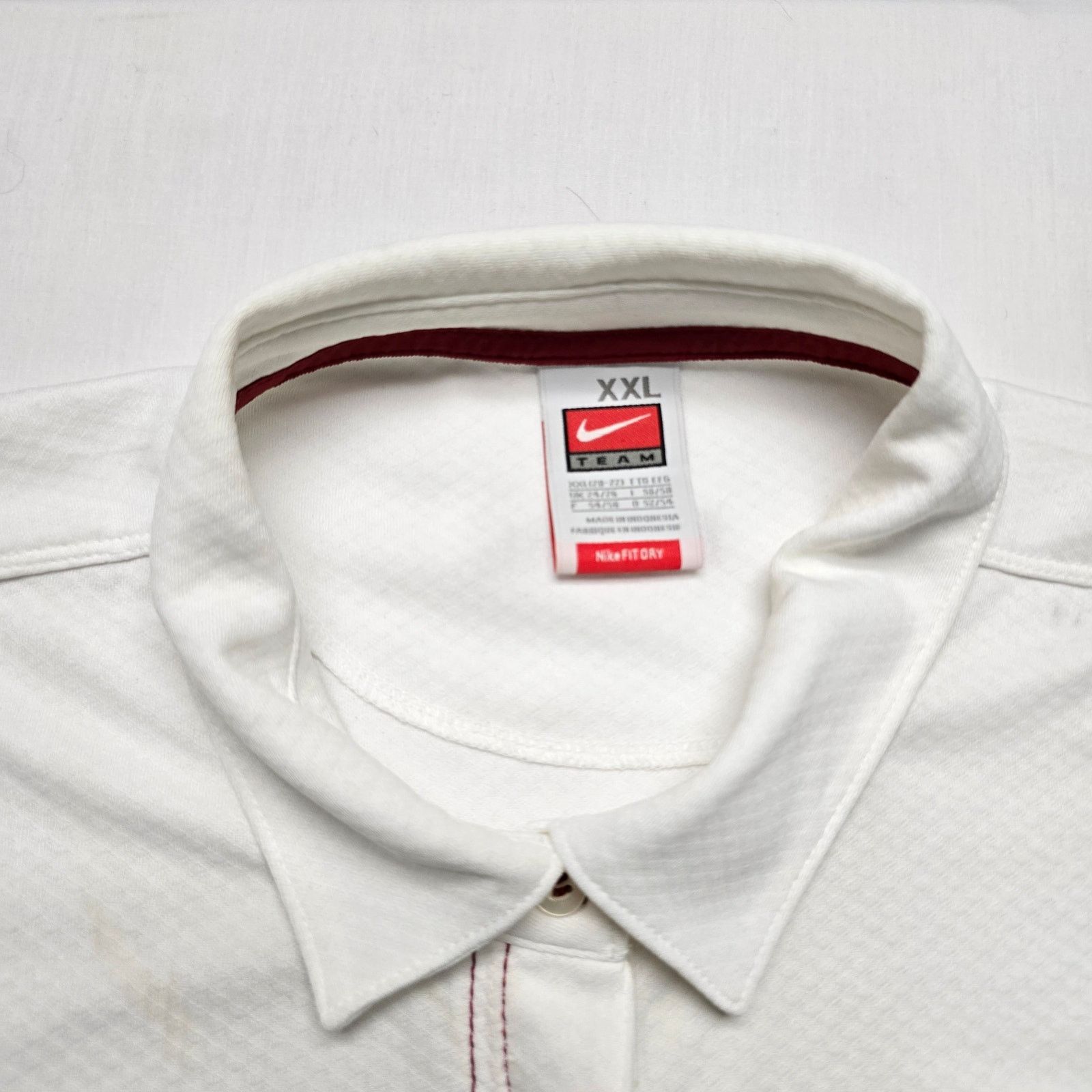 Nike Nike Oklahoma Sooners Polo Shirt Fit Dry White OU Oklahoma Size US XXL / EU 58 / 5 - 5 Thumbnail