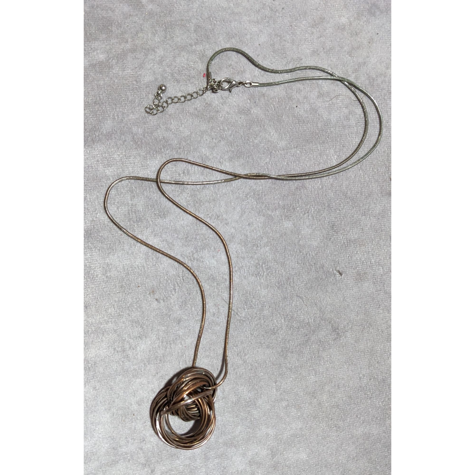 Other Ring Knot Pendant Necklace Size ONE SIZE - 8 Thumbnail