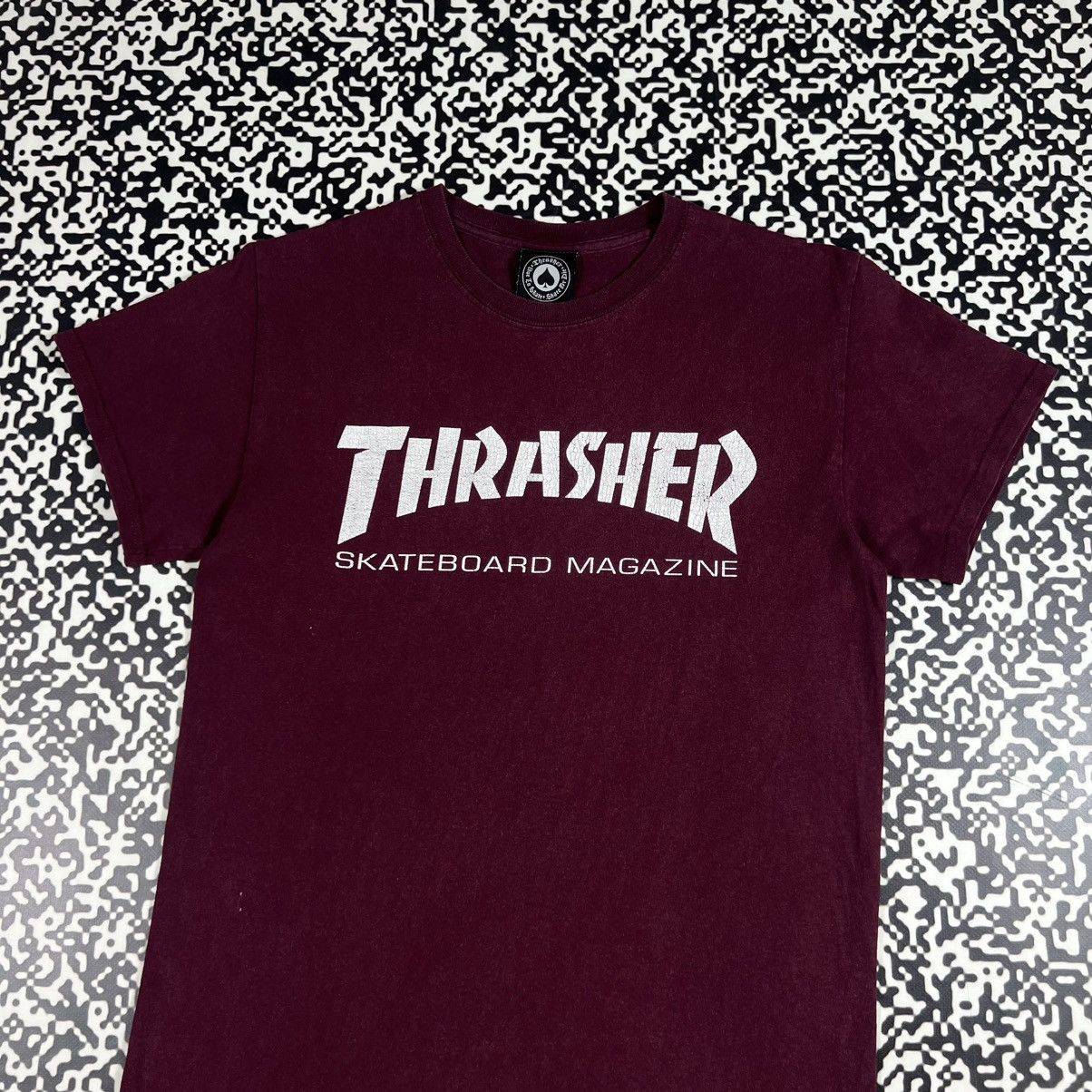 Thrasher Vintage Y2K Thrasher Big Logo SK8 Skateboard Magazine Tshirt Size US S / EU 44-46 / 1 - 4 Thumbnail