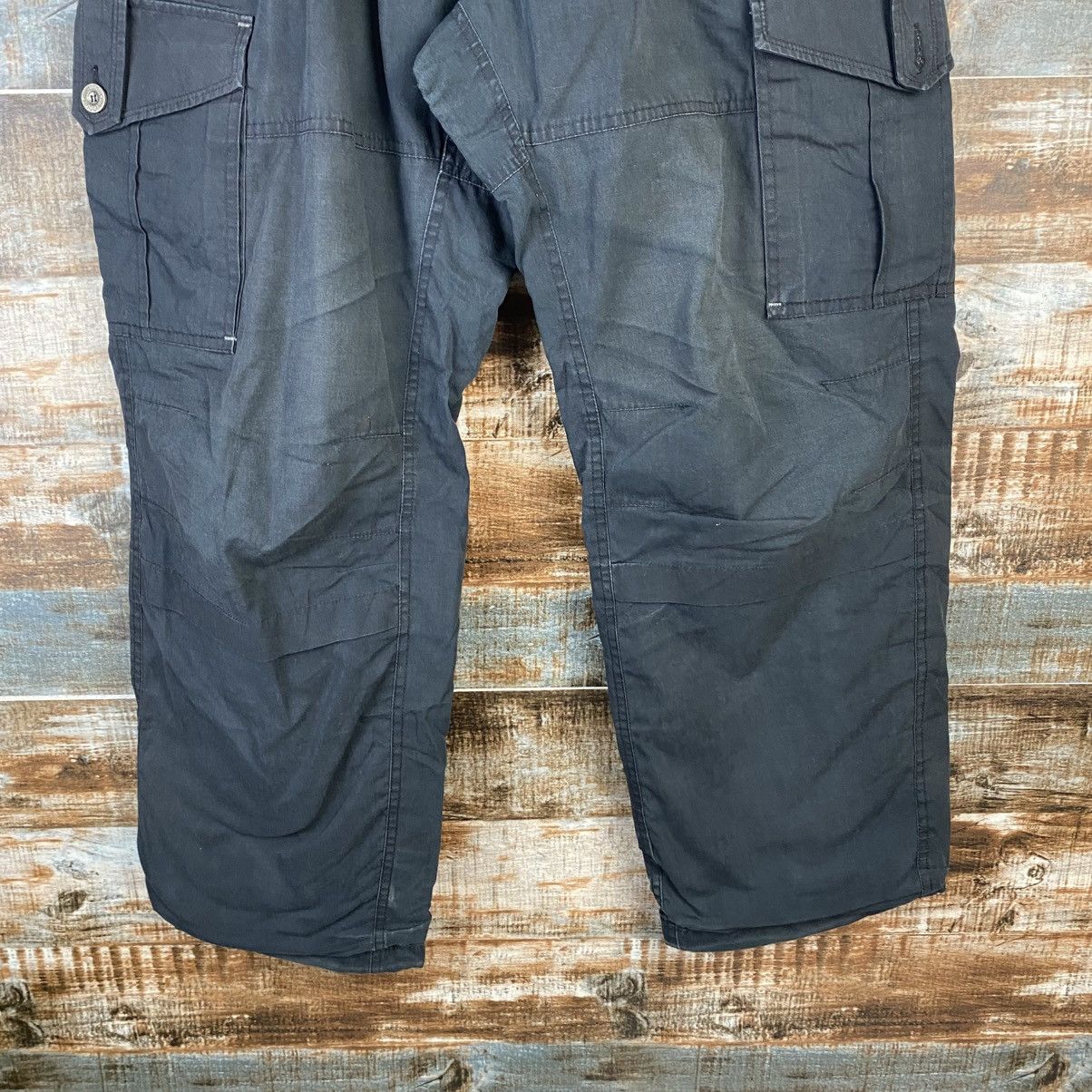 Other DL Outdoor Life Black Cargo Multipocket Pants #C1250 Size US 32 / EU 48 - 6 Thumbnail