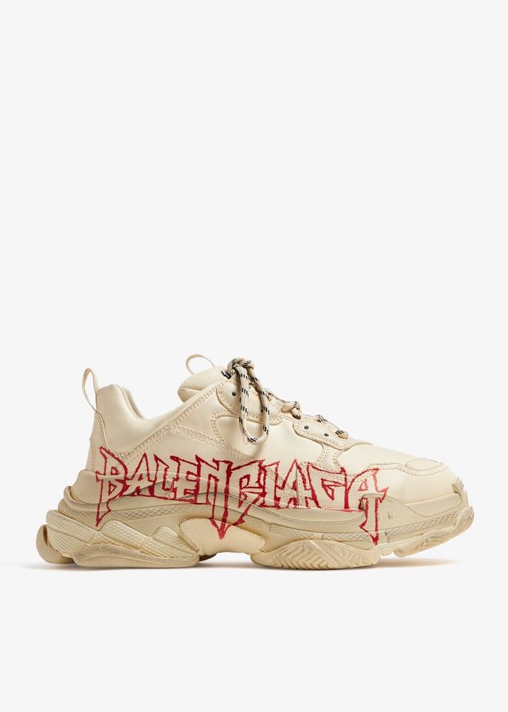 Balenciaga Balenciaga Triple S DIY Metal Sneakers SIZE 40 Size ONE SIZE - 1 Thumbnail