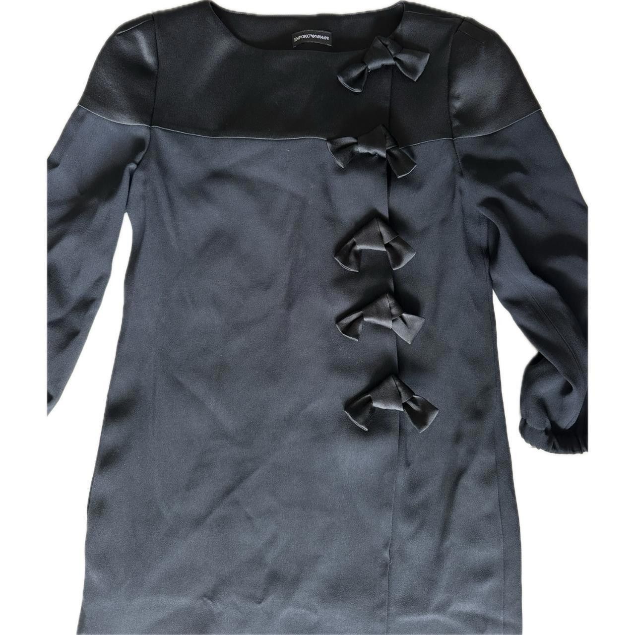 Emporio Armani Emporio Armani Bow Cuff 3/4 Sleeve Shift Dress Size S / US 4 / IT 40 - 5 Thumbnail
