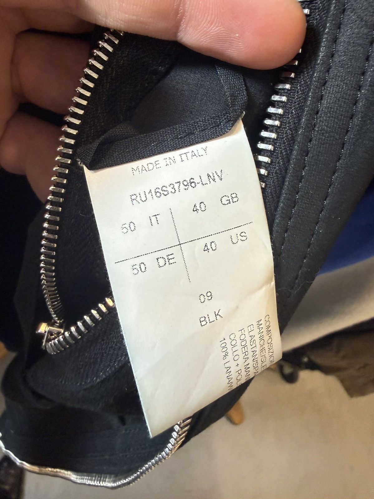 Rick Owens Rick Owens Spring 2016 Lambskin Raglan MA-1 Hybrid Bomber Size US L / EU 52-54 / 3 - 3 Thumbnail