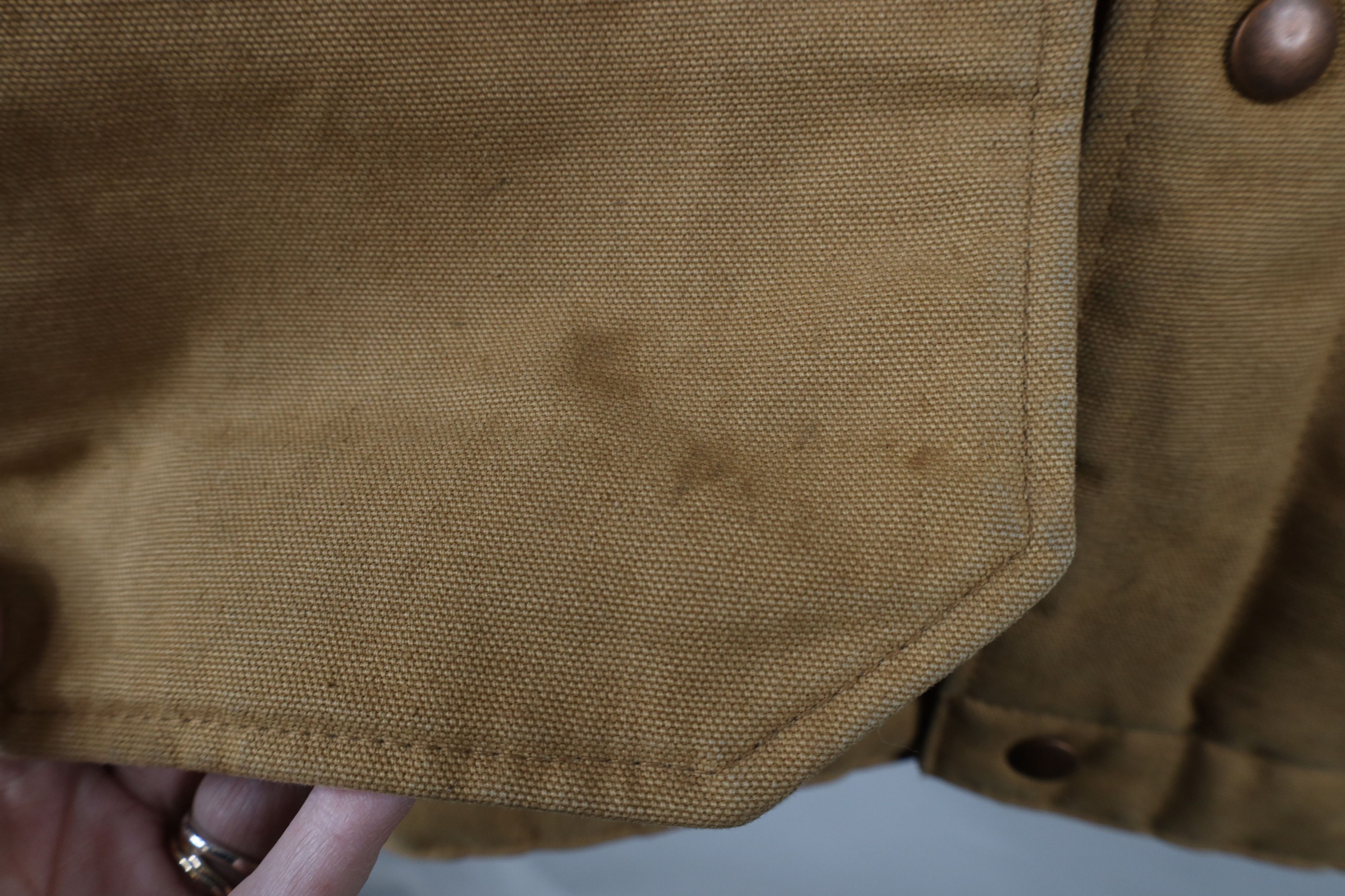 Vintage Vintage 90s Pella Hunting Flannel Lined Canvas Jacket USA Size US M / EU 48-50 / 2 - 8 Thumbnail
