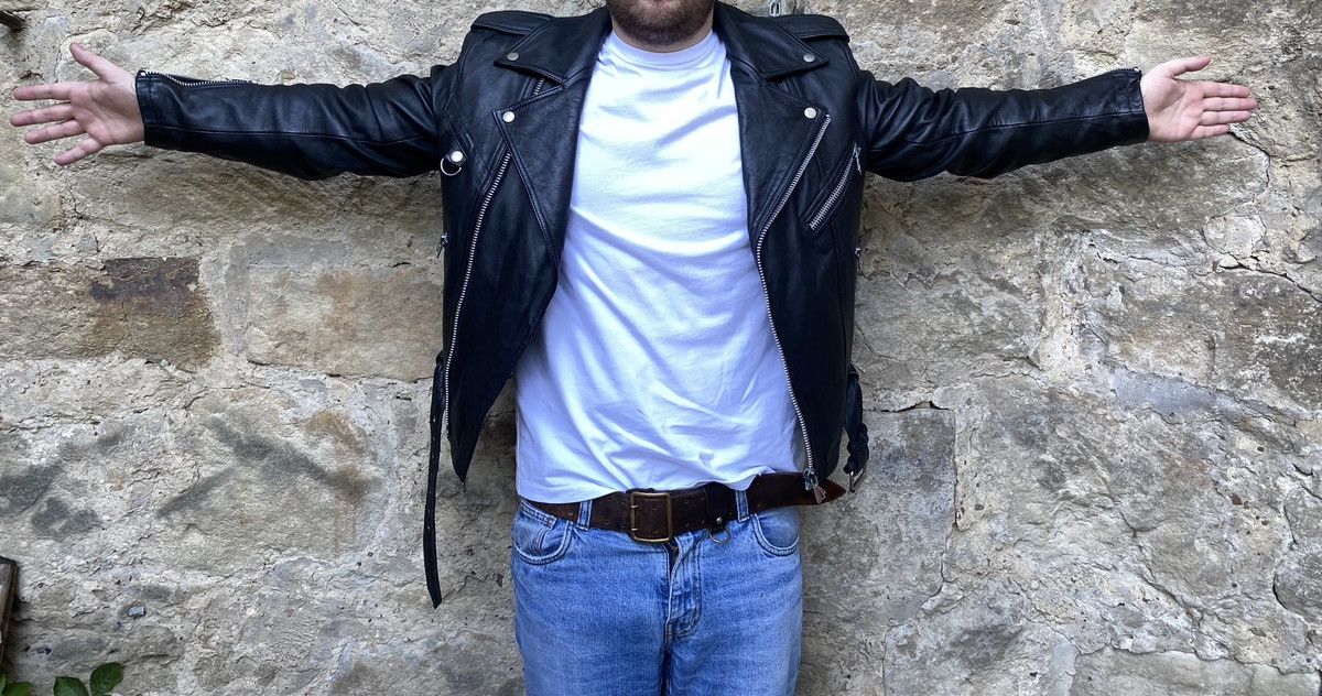 Vintage Rare Vintage 80s Hein Gericke Metalhead Leather Biker Jacket Size US M / EU 48-50 / 2 - 5 Thumbnail