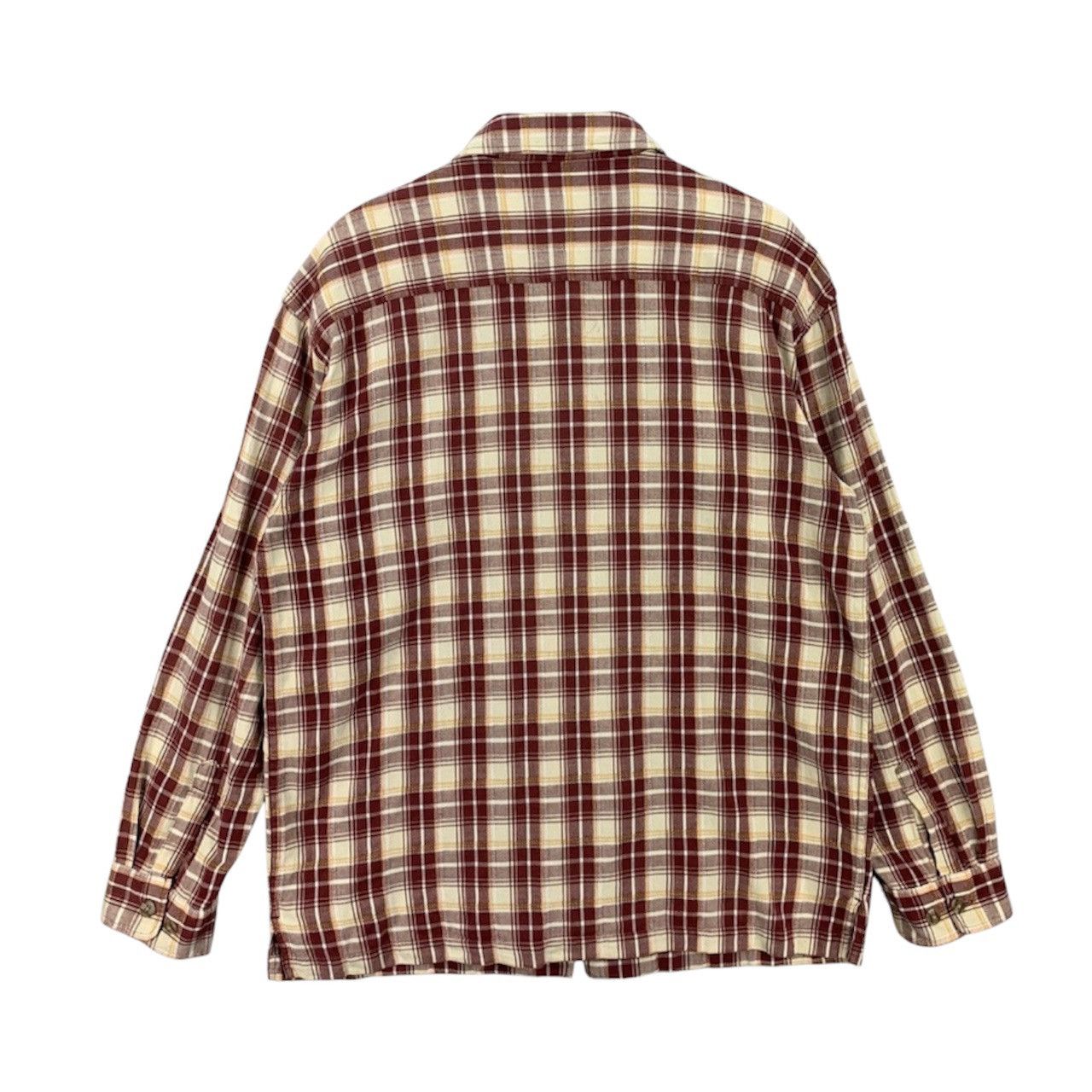 Formula 1 Benetton Formula 1 Vintage Plaid Zipper Flannel Jacket Size US L / EU 52-54 / 3 - 2 Thumbnail