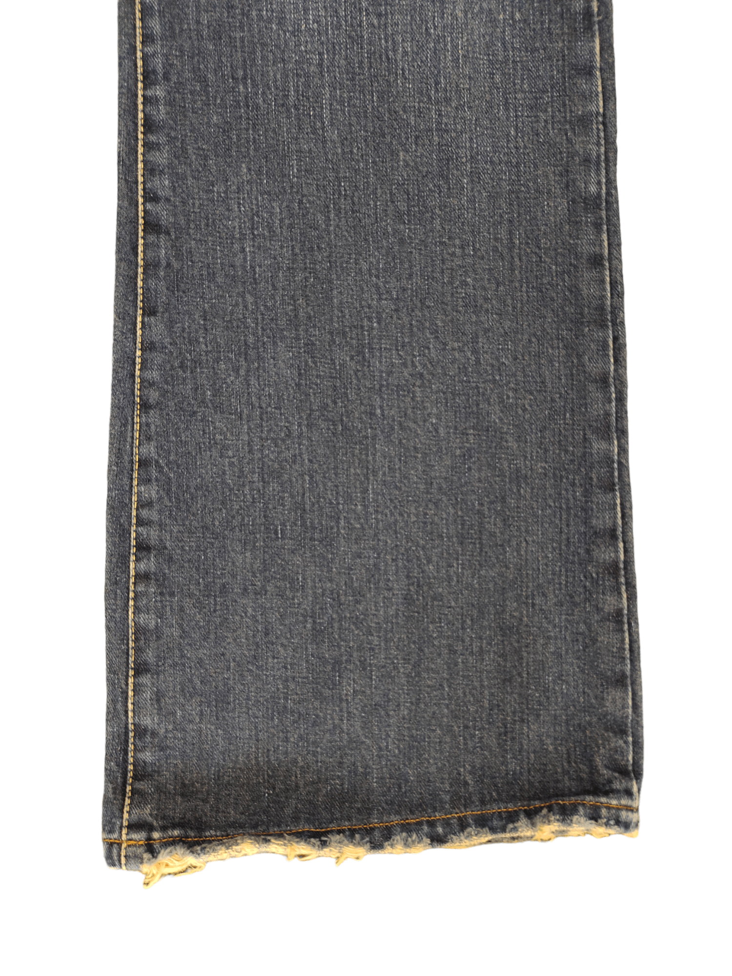 If Six Was Nine Flare Baggy Jeans Jet Division Distress Faded Denim Boot Cut Size US 35 - 7 Thumbnail