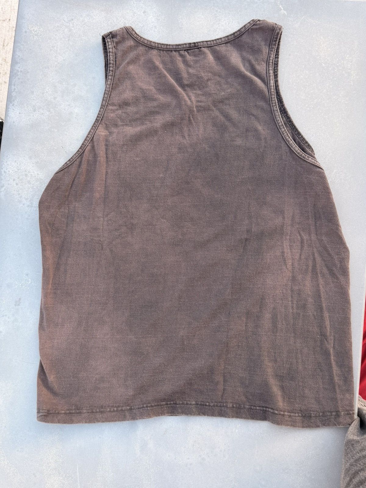Vintage Vintage “Ride Till I Die” Biker Tank – Skeleton Motorcycle Size US XL / EU 56 / 4 - 5 Thumbnail
