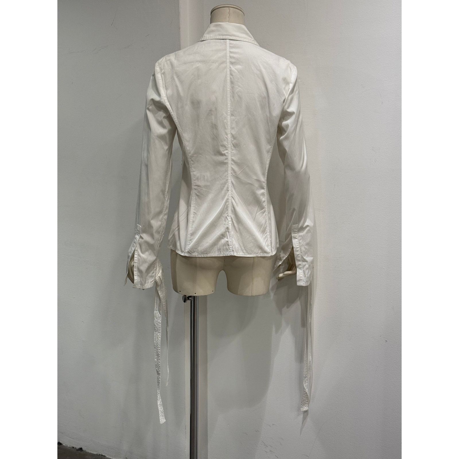 Gucci S/S2003 Gucci by Tom Ford sleeves strap shirt Size M / US 6-8 / IT 42-44 - 5 Thumbnail