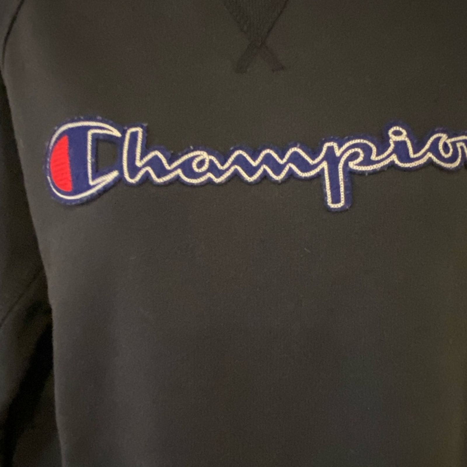 Champion Champion Navy Blue Size Medium Sweatshirt with Patch Logo Size US M / EU 48-50 / 2 - 5 Thumbnail