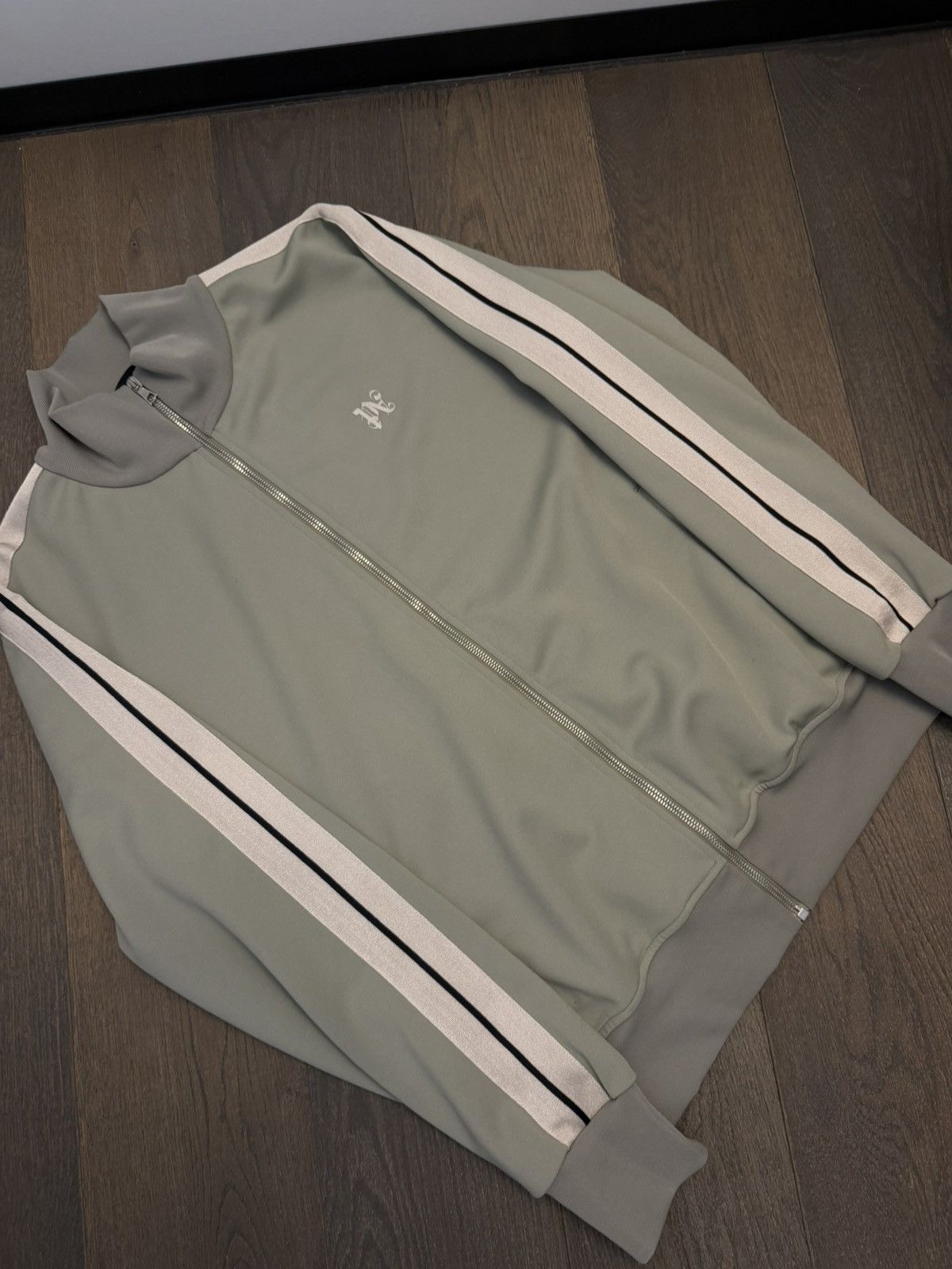 Palm Angels Palm Angels Track Zip Beige New Collections Size US XL / EU 56 / 4 - 1 Thumbnail