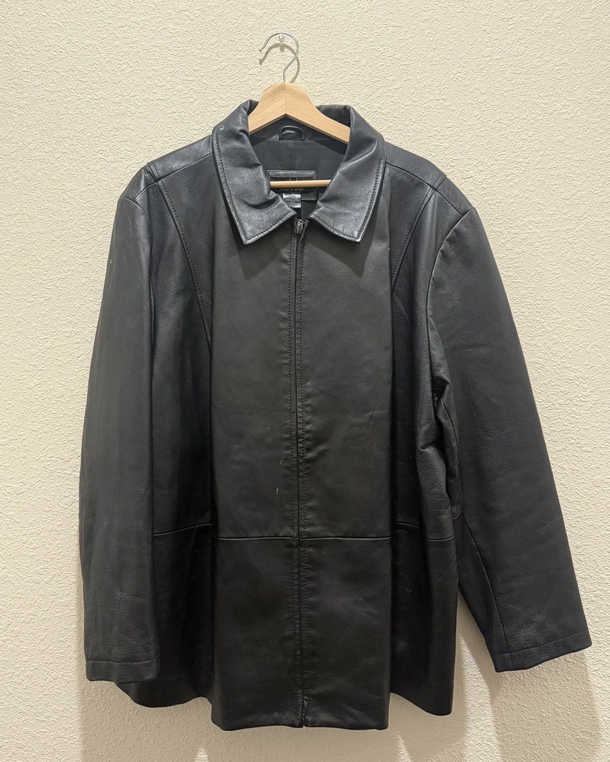Vintage Vintage Leather Jacket Size US XXL / EU 58 / 5 - 1 Thumbnail
