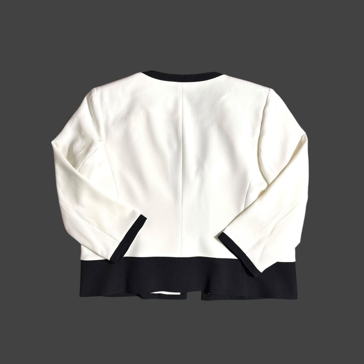 Kasper Kasper Women’s Color-block Jacket Iconic Crepe Sz 14/L Size L / US 10 / IT 46 - 11 Thumbnail