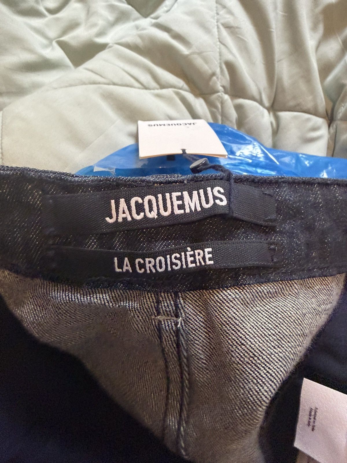 Jacquemus Jacquemus Le Denimes-Cargo Pant in Dark Navy Size 26" / US 2 / IT 38 - 7 Thumbnail