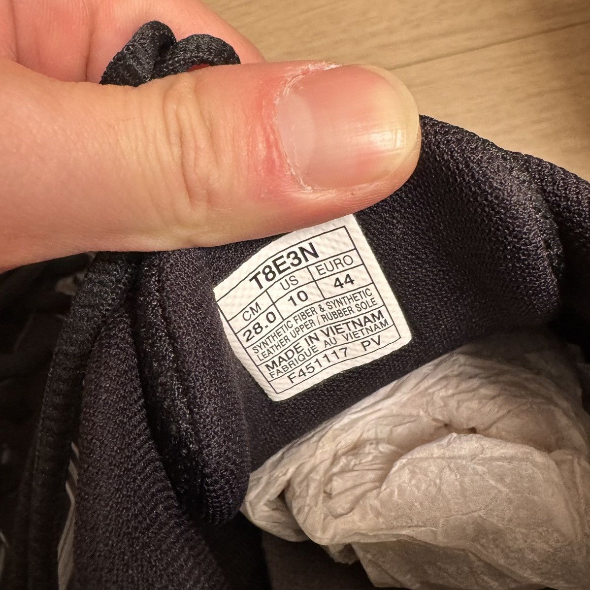 Asics × Kiko Kostadinov Kiko Kostadinov ASICS Gel Burz 1 Black Size US 10 / EU 43 - 6 Thumbnail