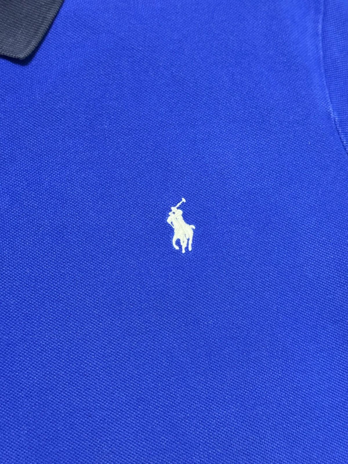 Polo Ralph Lauren Vintage Polo Ralph Lauren Polo Shirt Rugby Blue Mens L Size Size US L / EU 52-54 / 3 - 4 Thumbnail