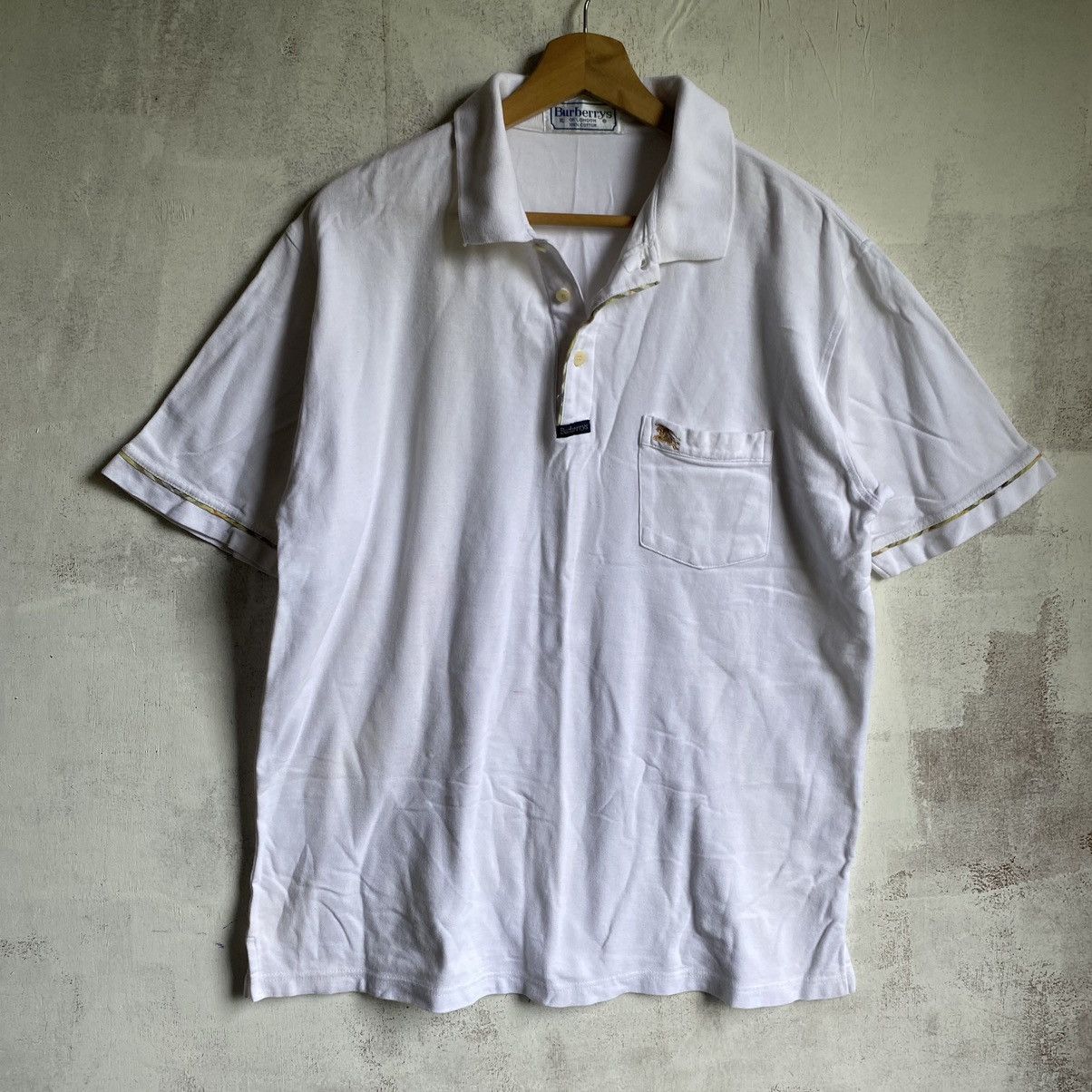 Burberry Burberrys Polo Tee Single Pocket Size US XL / EU 56 / 4 - 2 Thumbnail