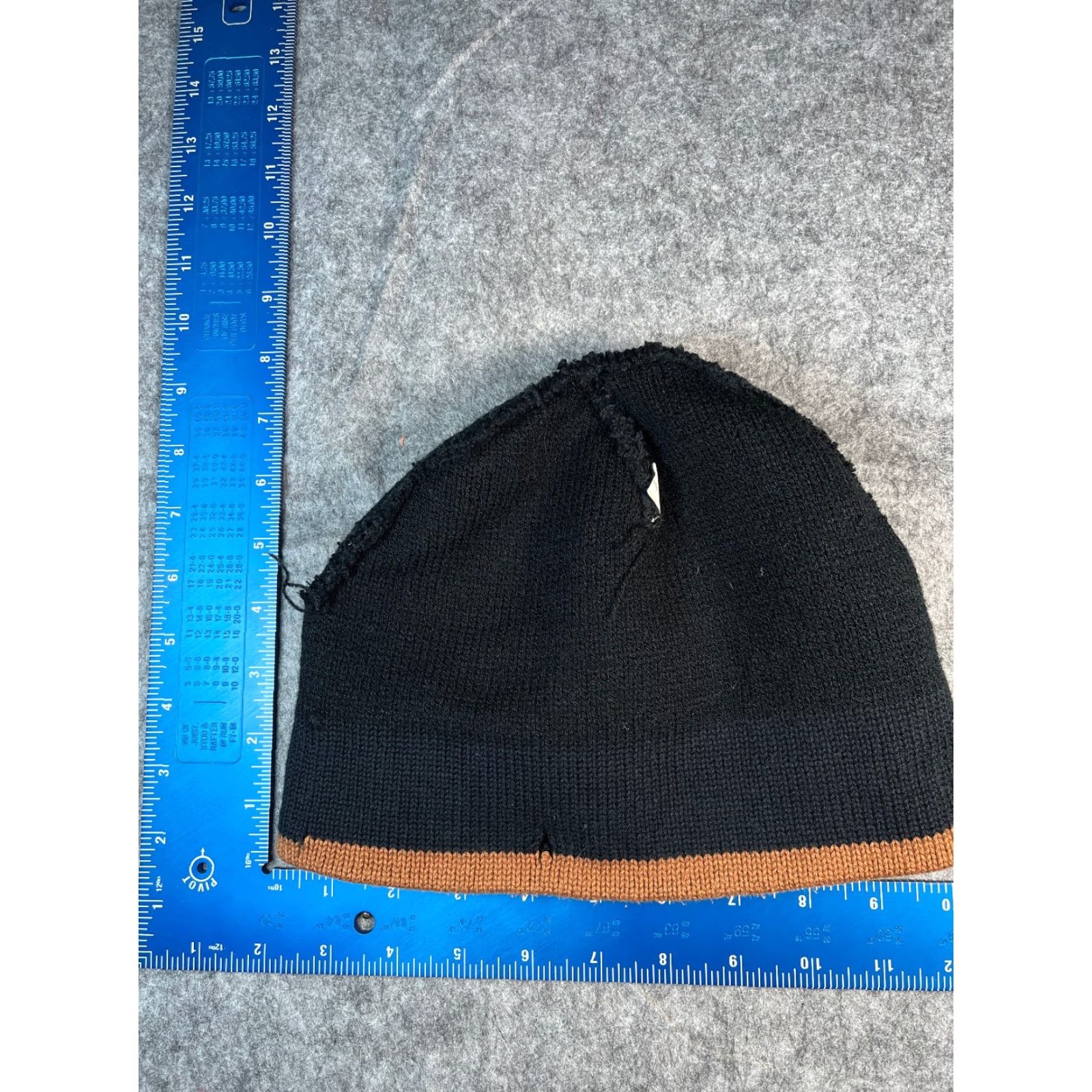 Vintage Washington Capitals Beanie Adult One Size Black Knit Cotton Blend 30 Seasons Size ONE SIZE - 5 Thumbnail