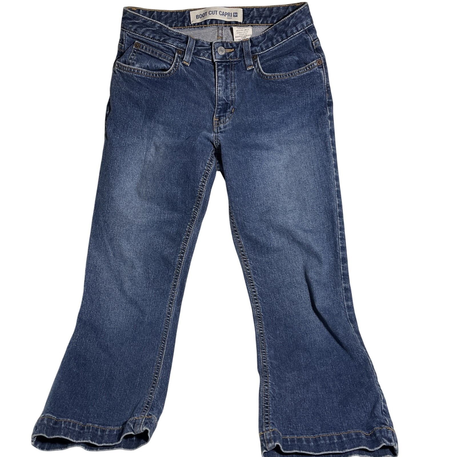 Gap Vintage Gap Bootcut Capri Jeans Womens 6 28x23 Mid Rise Size 28" / US 6 / IT 42 - 1 Thumbnail