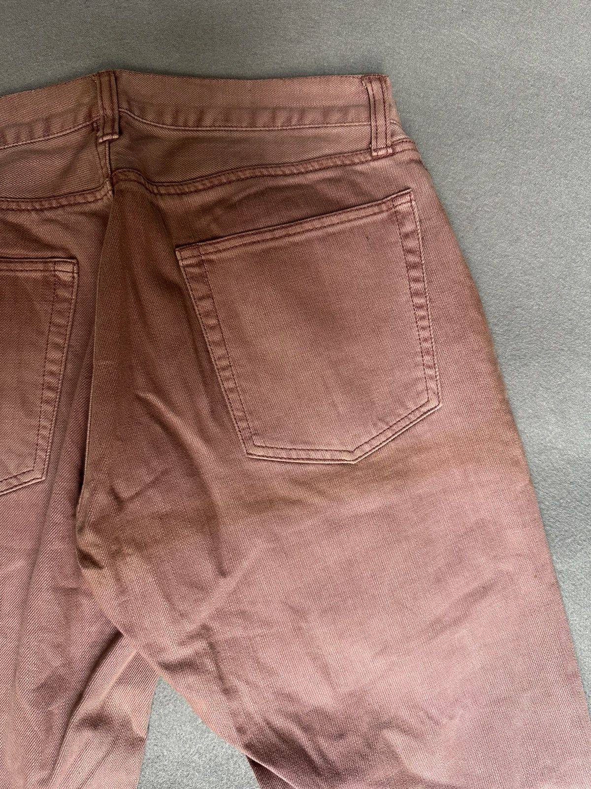 Japanese Brand FLARE Difference Rupert Pink Denim Size US 31 - 15 Thumbnail