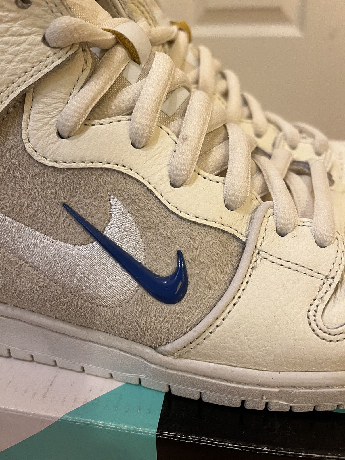 Nike × Soulland Nike Dunk Sb x Soulland high top white collab Size US 10 / EU 43 - 6 Thumbnail