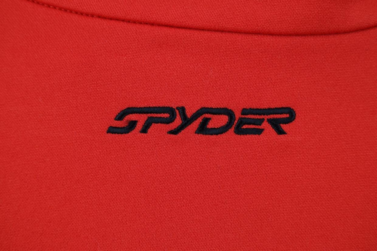 Spyder Spyder Spider Web Big Logo 1/4 Zip Pullover Jacket Top Red Size US S / EU 44-46 / 1 - 14 Thumbnail