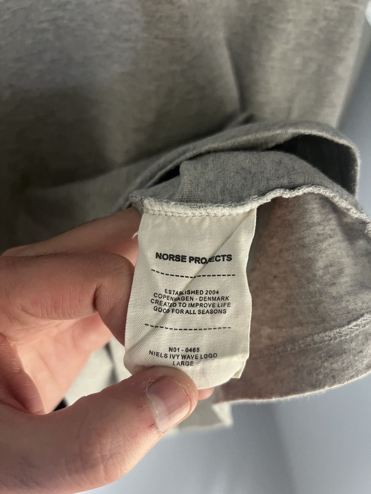 Norse Projects × Vintage VERY RARE NORSE PROJECTS CLASSIC DESIGNER T-SHIRT CASUAL Y2K Size US L / EU 52-54 / 3 - 5 Thumbnail