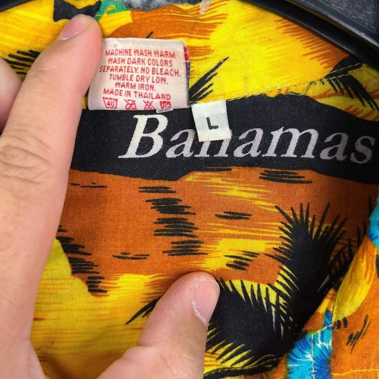 Other Vintage Yehmon Bahamas Hawaiian L Tropical Palm Tree Print Size US L / EU 52-54 / 3 - 3 Thumbnail