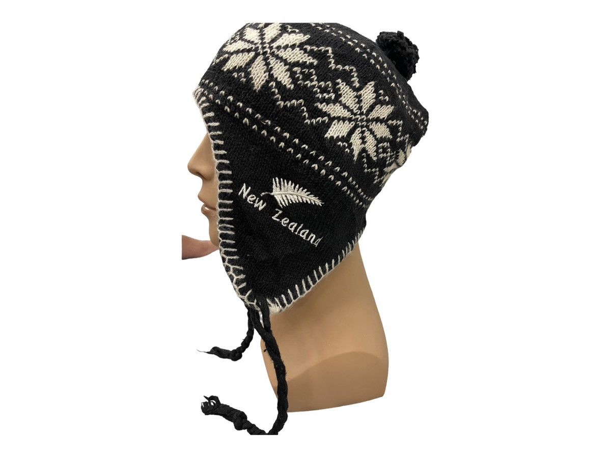 Canterbury of New Zealand New Zealand All Blacks Earflap Beanie Hats Size ONE SIZE - 5 Thumbnail