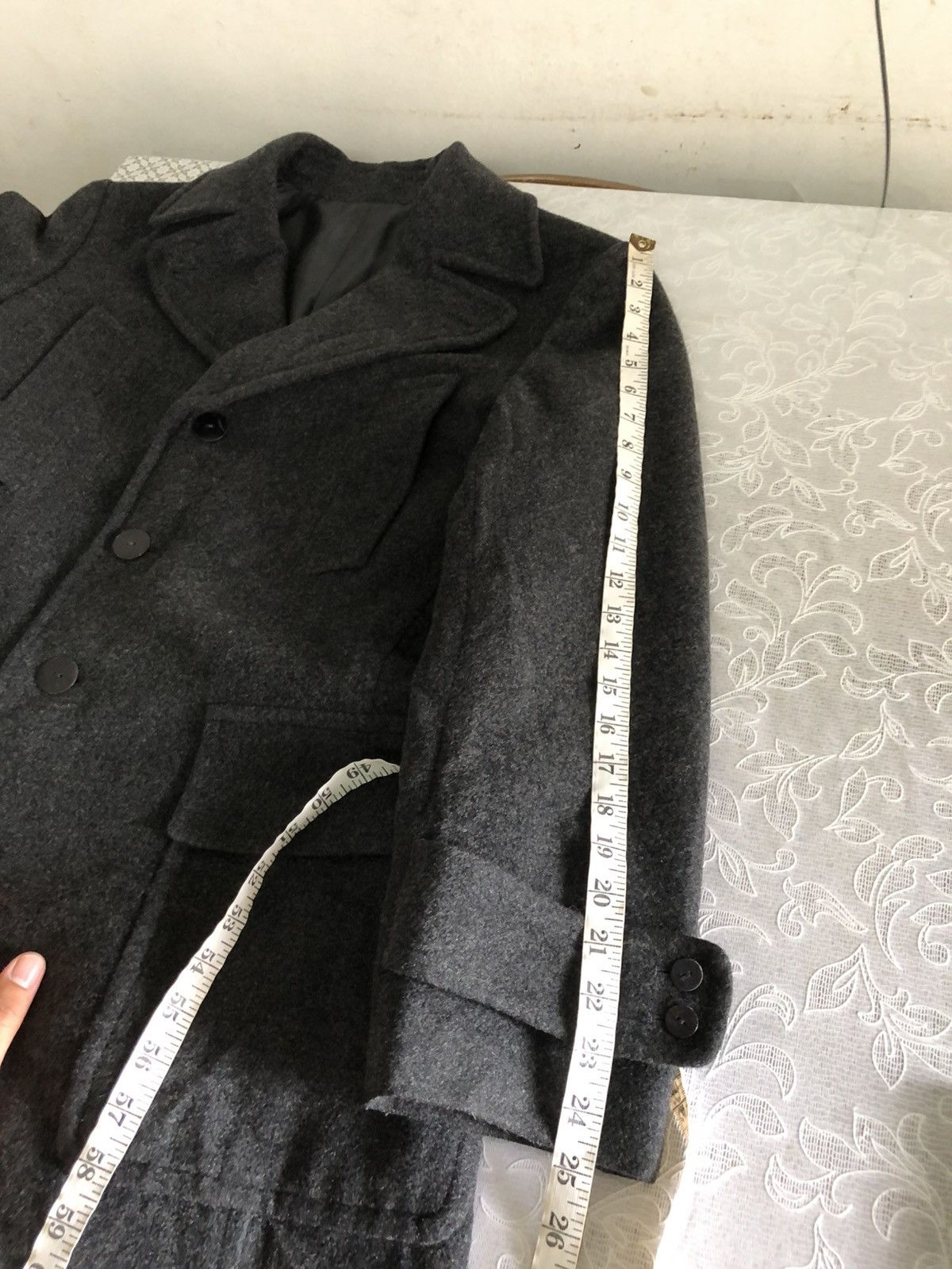 Jean Paul Gaultier Vintage Jean Gaultier Homme Single Breasted Wool Long Coat Size US M / EU 48-50 / 2 - 23 Thumbnail